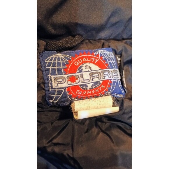 Polaris Teal Jacket Womens M Snowmobile Thermoloft Insulated Union Made VINTAGE - Picture 4 of 8